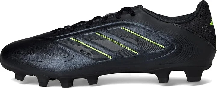 adidas Copa Club Pure 3 Firm/Multi Ground Soccer Cleats Soccer Shoes Black/Solid Grey/Lucid Lemon : Men's 11.5 - Women's 12.5 Medium, Rubber - Image 6