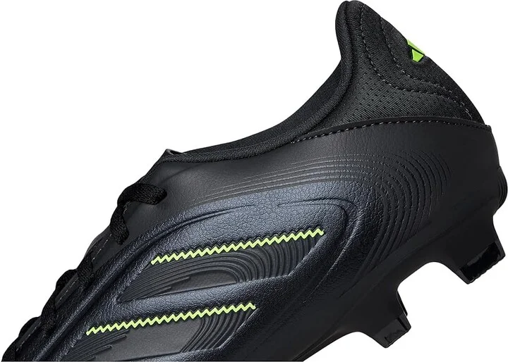 adidas Copa Club Pure 3 Firm/Multi Ground Soccer Cleats Soccer Shoes Black/Solid Grey/Lucid Lemon : Men's 11.5 - Women's 12.5 Medium, Rubber - Image 7
