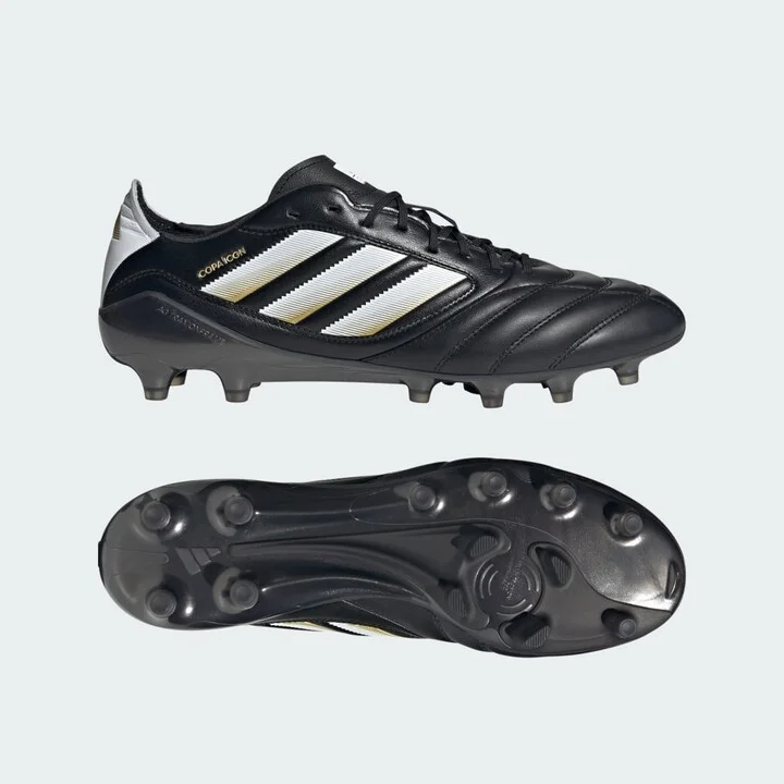 adidas Copa Icon 2 Firm Ground Soccer Cleats Core Black 5.5 Unisex
