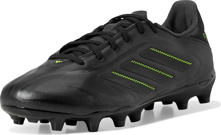 adidas Copa League Pure 3 Firm/Multi Ground Soccer Cleats Soccer Shoes Black/Solid Grey/Lucid Lemon : Men's 9 - Women's 10 Medium, Synthetic - Image 5