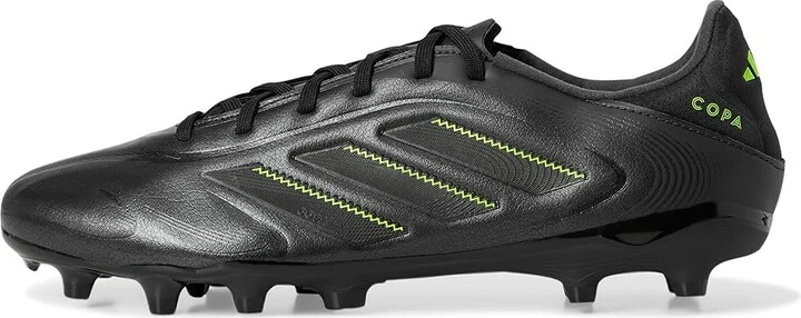 adidas Copa League Pure 3 Firm/Multi Ground Soccer Cleats Soccer Shoes Black/Solid Grey/Lucid Lemon : Men's 9 - Women's 10 Medium, Synthetic - Image 6