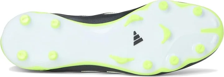 adidas Copa League Pure 3 Firm/Multi Ground Soccer Cleats Soccer Shoes Black/White/Lucid Lemon : Men's 13.5 - Women's 14.5 Medium, Synthetic - Image 3