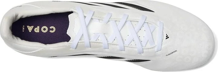 adidas Copa League Pure 3 Firm/Multi Ground Soccer Cleats Soccer Shoes Zero Metallic/Black/Gold Metallic : Men's 9 - Women's 10 Medium - Image 2