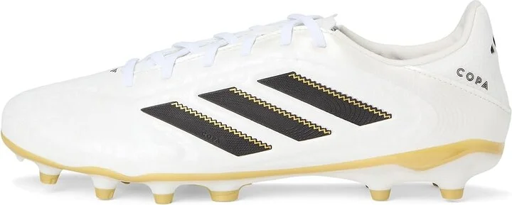 adidas Copa League Pure 3 Firm/Multi Ground Soccer Cleats Soccer Shoes Zero Metallic/Black/Gold Metallic : Men's 9 - Women's 10 Medium - Image 6