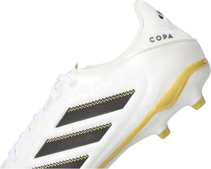 adidas Copa League Pure 3 Firm/Multi Ground Soccer Cleats Soccer Shoes Zero Metallic/Black/Gold Metallic : Men's 9 - Women's 10 Medium - Image 7