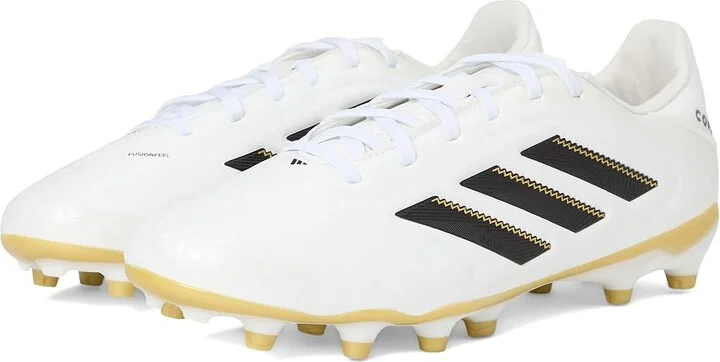 adidas Copa League Pure 3 Firm/Multi Ground Soccer Cleats Soccer Shoes Zero Metallic/Black/Gold Metallic : Men's 9 - Women's 10 Medium