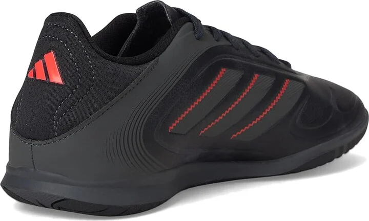adidas Copa Pure 3 Club Indoor Soccer Shoes Black/Carbon/Lucid Red : Men's 10.5 - Women's 11.5 Medium, Rubber - Image 4