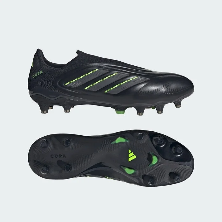 adidas Copa Pure 3 Elite Laceless Firm Ground Cleats Core Black 5.5 Unisex