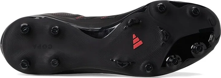 adidas Copa Pure 3 League Firm Ground/Multi Ground Soccer Cleats Soccer Shoes Black/Carbon/Lucid Red : Men's 4.5 - Women's 5.5 Medium - Image 3