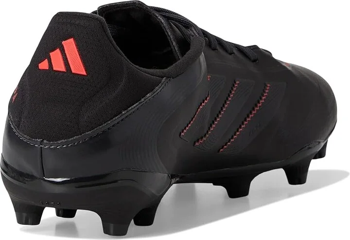 adidas Copa Pure 3 League Firm Ground/Multi Ground Soccer Cleats Soccer Shoes Black/Carbon/Lucid Red : Men's 4.5 - Women's 5.5 Medium - Image 4