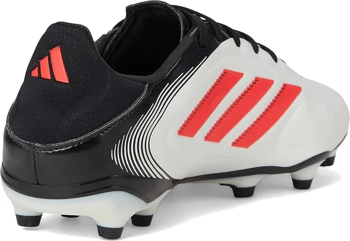 adidas Copa Pure 3 League Firm Ground/Multi Ground Soccer Cleats Soccer Shoes White/Lucid Red/Black : Men's 11 - Women's 12 Medium, Rubber - Image 4