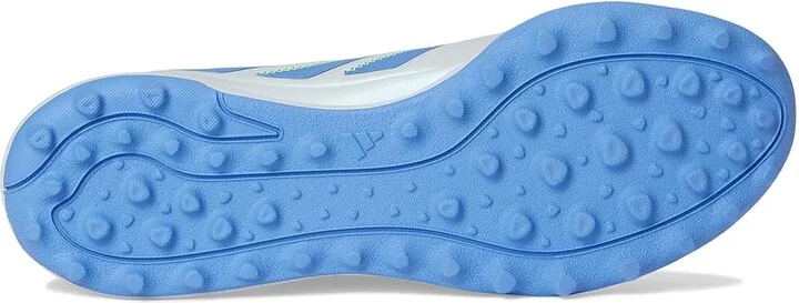adidas Copa Pure 3 League Turf Soccer Cleats Soccer Shoes Halo Blue/Blue Fusion/Lucid Lemon : Men's 10.5 - Women's 11.5 Medium, Rubber - Image 3