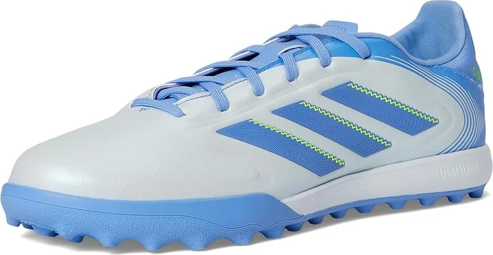 adidas Copa Pure 3 League Turf Soccer Cleats Soccer Shoes Halo Blue/Blue Fusion/Lucid Lemon : Men's 10.5 - Women's 11.5 Medium, Rubber - Image 5