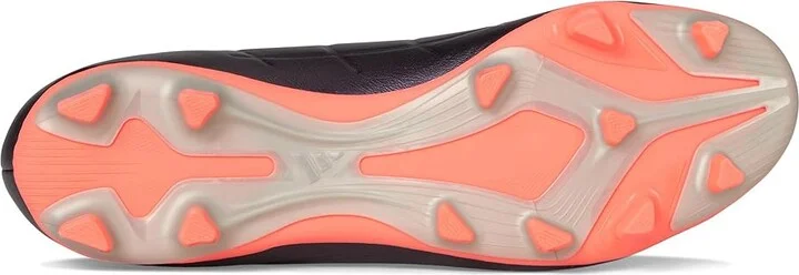 adidas Copa Pure II Club Flexible Ground Soccer Cleats Soccer Men's Shoes Aurora Black/Platin Metallic/Turbo : 12 D - Medium, Leather - Image 3