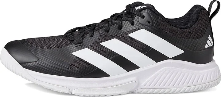 adidas Court Team Bounce 2.0 Volleyball Shoes Men's Volleyball Shoes Black/White/Black : 11 D - Medium, Synthetic/Textile - Image 6