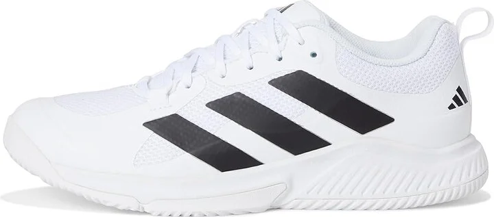 adidas Court Team Bounce 2.0 Volleyball Shoes Men's Volleyball Shoes White/Black/White : 6 D - Medium, Synthetic/Textile - Image 6