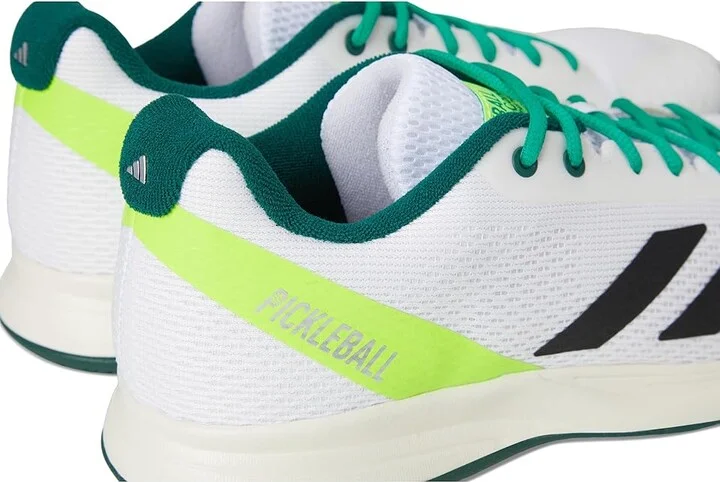 adidas Courtflash Tennis Shoes Men's Shoes White/Black/Collegiate Green : 11.5 D - Medium, Synthetic - Image 7