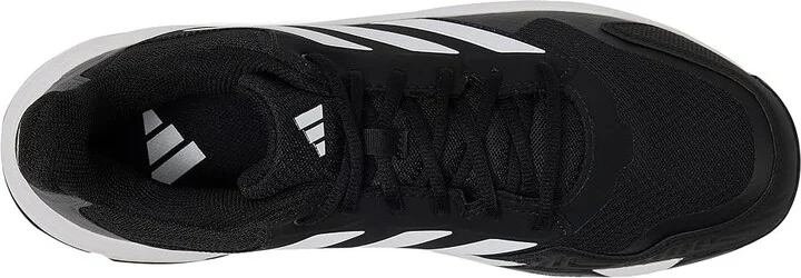 adidas Courtjam Control 3 Tennis Shoe Men's Tennis Shoes Black/White/Grey : 13 D - Medium, Synthetic - Image 2