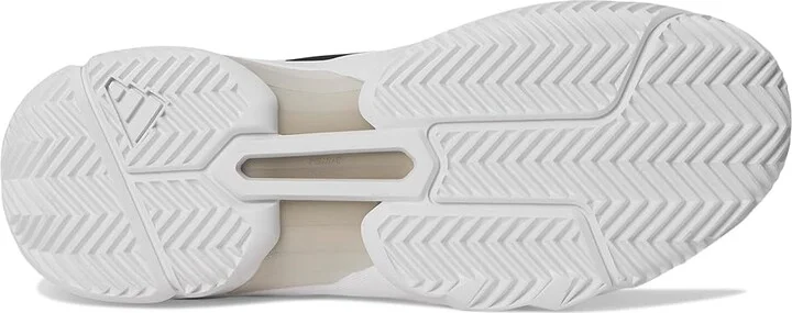 adidas Courtjam Control 3 Tennis Shoe Men's Tennis Shoes White/Black/Grey : 7 D - Medium, Synthetic - Image 3