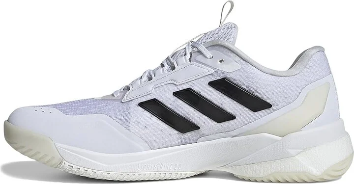 adidas Crazyflight 5 Volleyball Shoes Men's Volleyball Shoes White/Black/Zero Metallic : 8 D - Medium - Image 5