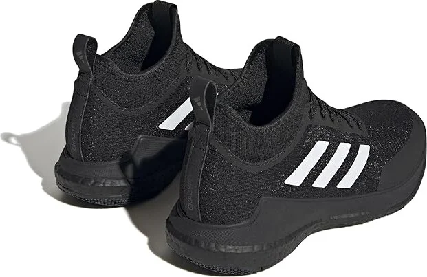 adidas Crazyflight Mid Volleyball Shoes Women's Shoes Black/White/Carbon : 10.5 B - Medium, Textile - Image 4