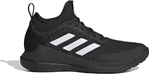 adidas Crazyflight Mid Volleyball Shoes Women's Shoes Black/White/Carbon : 10.5 B - Medium, Textile - Image 6