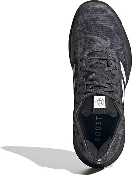 adidas Crazyflight Volleyball Shoes Women's Shoes Black/White/Black 1 : 8 B - Medium, Textile - Image 2