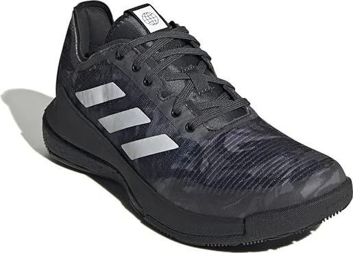 adidas Crazyflight Volleyball Shoes Women's Shoes Black/White/Black 1 : 8 B - Medium, Textile