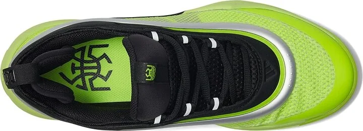 adidas D.O.N. Issue 6 Basketball Shoes Basketball Shoes Lucid Lemon/Black/Silver Metallic : Men's 12 - Women's 13 Medium, Synthetic - Image 2