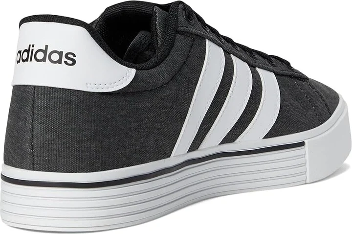 adidas Daily 4.0 Athletic Shoes Black/White/Black : Men's 10 - Women's 11 Medium, Textile - Image 4