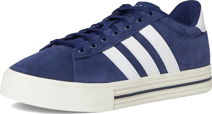 adidas Daily 4.0 Athletic Shoes Dark Blue/White/Off-White : Men's 12 - Women's 13 Medium, Textile - Image 5