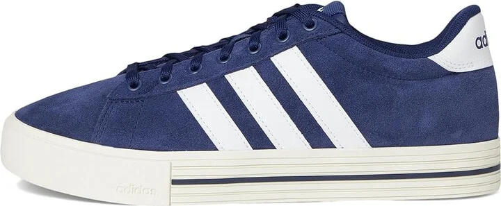 adidas Daily 4.0 Athletic Shoes Dark Blue/White/Off-White : Men's 12 - Women's 13 Medium, Textile - Image 6