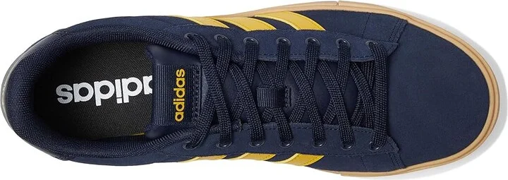 adidas Daily 4.0 Athletic Shoes Ink/Utility Yellow/Gum : Men's 12.5 - Women's 13.5 Medium, Textile - Image 2