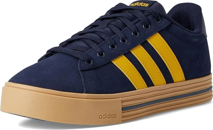 adidas Daily 4.0 Athletic Shoes Ink/Utility Yellow/Gum : Men's 12.5 - Women's 13.5 Medium, Textile - Image 5