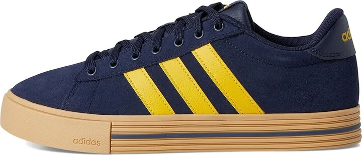 adidas Daily 4.0 Athletic Shoes Ink/Utility Yellow/Gum : Men's 12.5 - Women's 13.5 Medium, Textile - Image 6