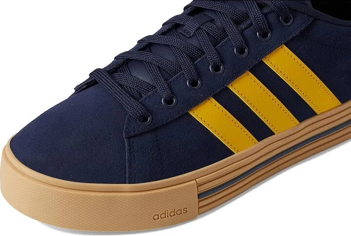 adidas Daily 4.0 Athletic Shoes Ink/Utility Yellow/Gum : Men's 12.5 - Women's 13.5 Medium, Textile - Image 7
