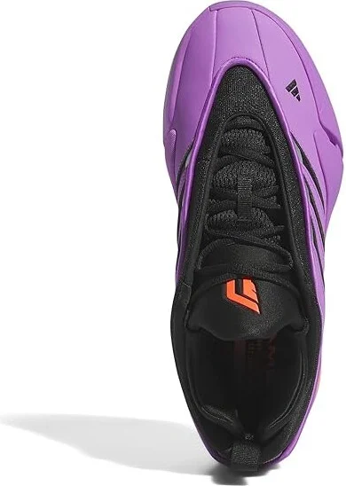 adidas Dame 9 Basketball Shoes Basketball Shoes Purple Burst/Black/Solar Red : Men's 8 - Women's 9 Medium - Image 2