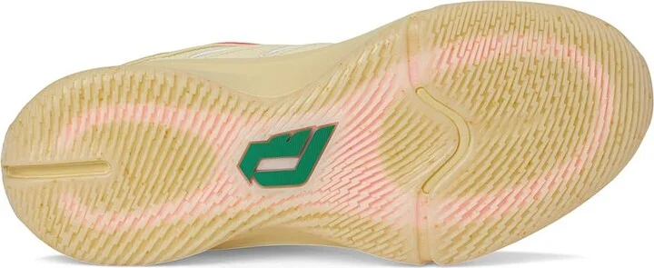 adidas Dame 9 Basketball Shoes Basketball Shoes Warm Vanilla/Lucid Red/Warm Sandstone : Men's 18 - Women's 19 Medium - Image 3