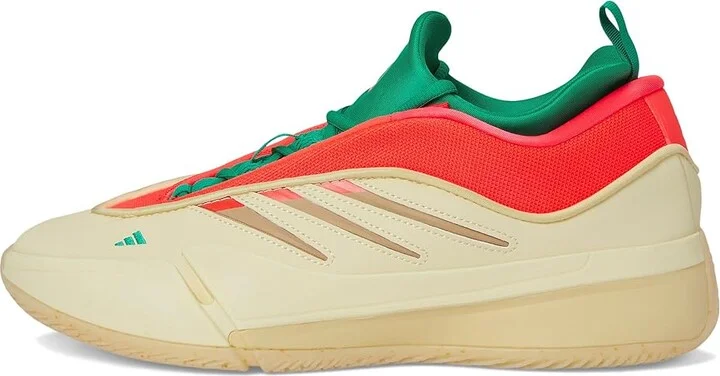 adidas Dame 9 Basketball Shoes Basketball Shoes Warm Vanilla/Lucid Red/Warm Sandstone : Men's 18 - Women's 19 Medium - Image 6