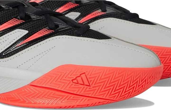 adidas Dame Certified 3 Basketball Shoes Basketball Shoes Black/Lucid Red/Grey : Men's 5 - Women's 6 Medium, Rubber - Image 7