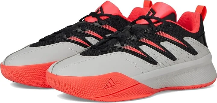 adidas Dame Certified 3 Basketball Shoes Basketball Shoes Black/Lucid Red/Grey : Men's 5 - Women's 6 Medium, Rubber