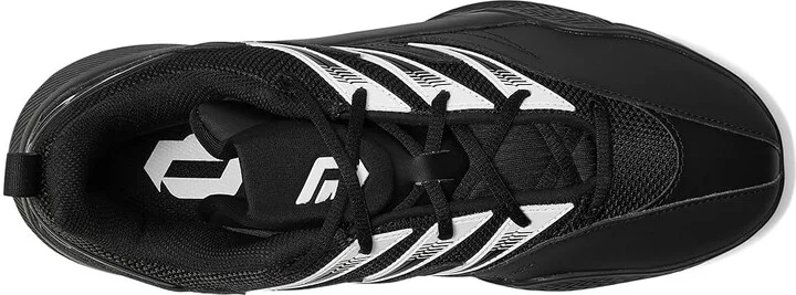 adidas Dame Certified 3 Basketball Shoes Basketball Shoes Black/White/Black : Men's 9 - Women's 10 Medium, Rubber - Image 2