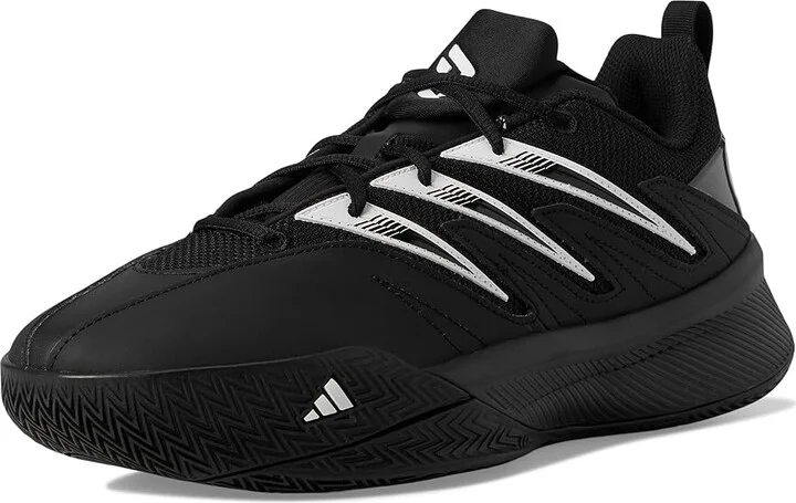 adidas Dame Certified 3 Basketball Shoes Basketball Shoes Black/White/Black : Men's 9 - Women's 10 Medium, Rubber - Image 5