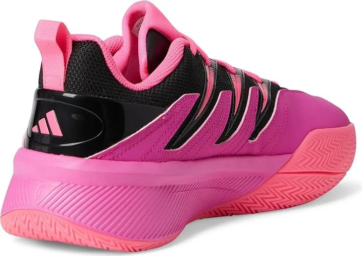 adidas Dame Certified 3 Basketball Shoes Basketball Shoes Lucid Fuchsia/Black/Lucid Pink : Men's 11 - Women's 12 Medium, Rubber - Image 4