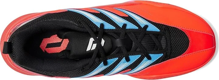 adidas Dame Certified 3 Basketball Shoes Basketball Shoes Solar Red/Black/White : Men's 9 - Women's 10 Medium, Rubber - Image 2
