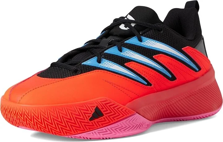 adidas Dame Certified 3 Basketball Shoes Basketball Shoes Solar Red/Black/White : Men's 9 - Women's 10 Medium, Rubber - Image 5