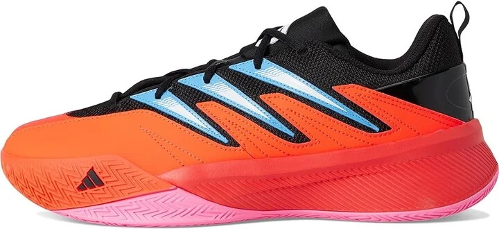 adidas Dame Certified 3 Basketball Shoes Basketball Shoes Solar Red/Black/White : Men's 9 - Women's 10 Medium, Rubber - Image 6