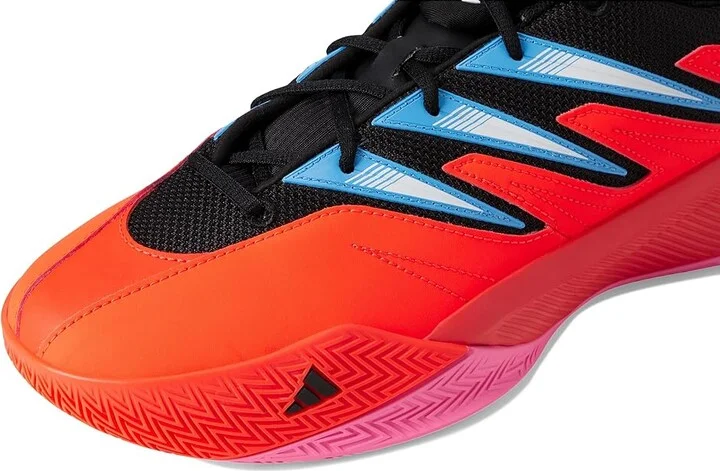 adidas Dame Certified 3 Basketball Shoes Basketball Shoes Solar Red/Black/White : Men's 9 - Women's 10 Medium, Rubber - Image 7