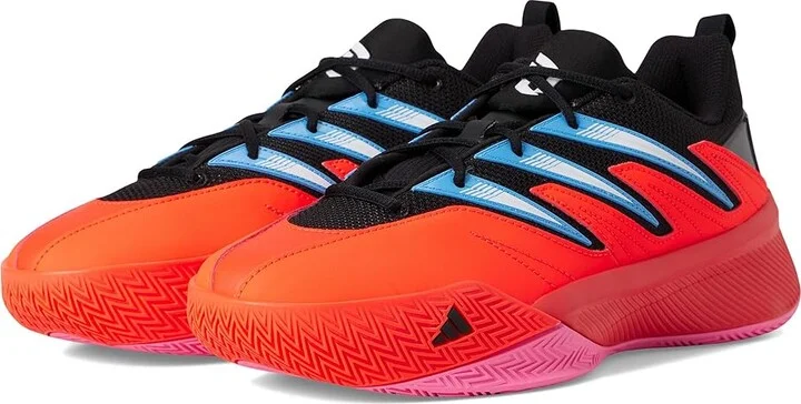 adidas Dame Certified 3 Basketball Shoes Basketball Shoes Solar Red/Black/White : Men's 9 - Women's 10 Medium, Rubber
