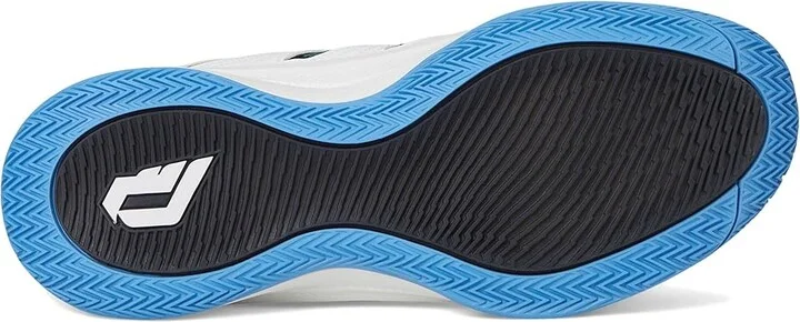adidas Dame Certified 3 Basketball Shoes Basketball Shoes White/Collegiate Green/Blue Burst : Men's 12 - Women's 13 Medium, Rubber - Image 3
